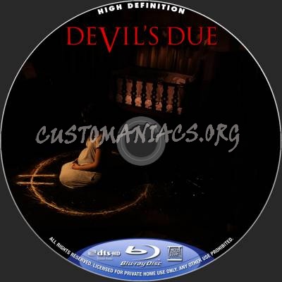 Devil's Due blu-ray label