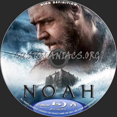 Noah blu-ray label