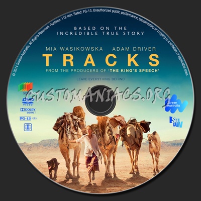 Tracks dvd label