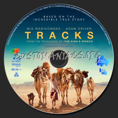 Tracks blu-ray label