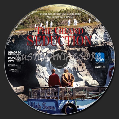 The Grand Seduction dvd label