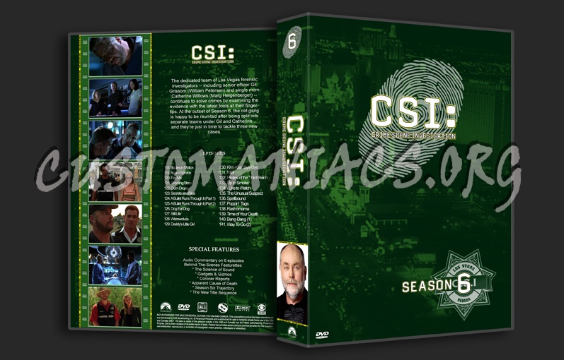 CSI Las Vegas dvd cover