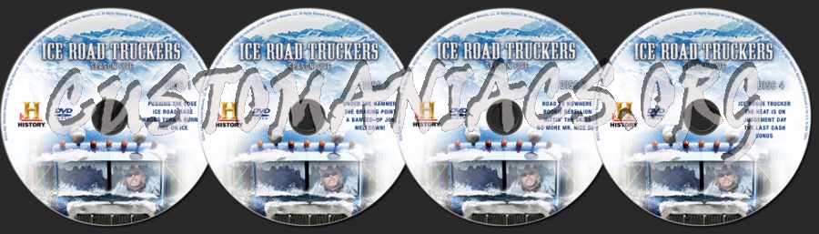 Ice Road Truckers Season 5 dvd label