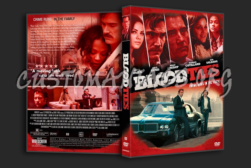 Blood Ties dvd cover