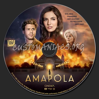 Amapola dvd label