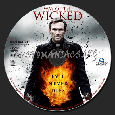 Way of the Wicked dvd label