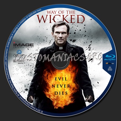 Way of the Wicked blu-ray label