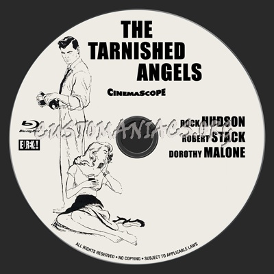 The Tarnished Angels blu-ray label