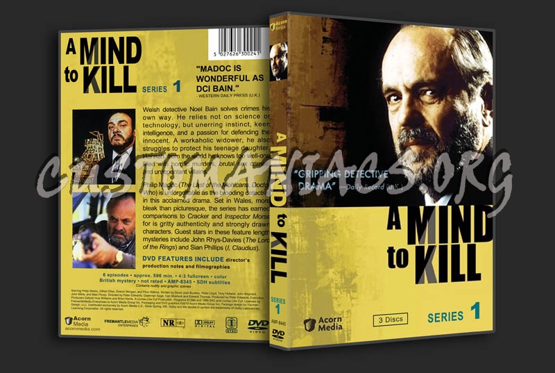 A Mind to Kill - Series 1-3 dvd cover