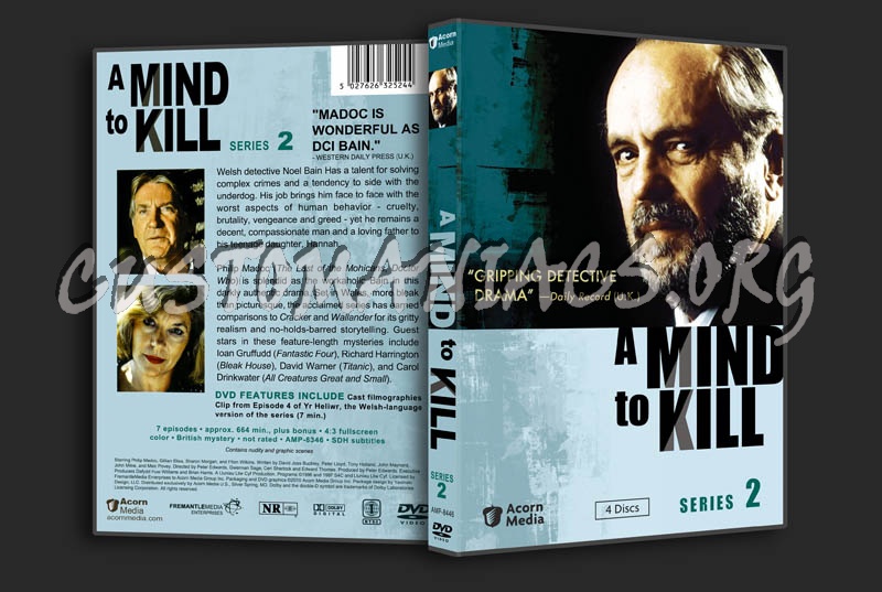 A Mind to Kill - Series 1-3 dvd cover