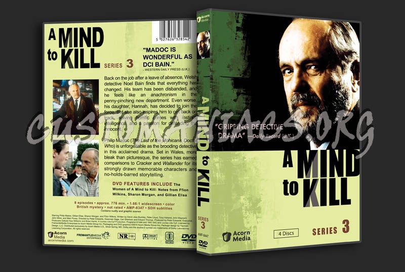 A Mind to Kill - Series 1-3 dvd cover