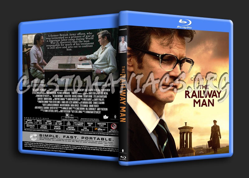 The Railway Man blu-ray cover