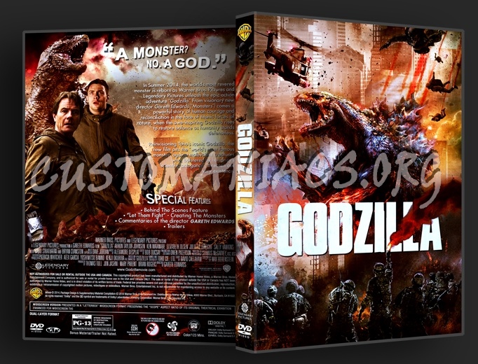 Godzilla dvd cover