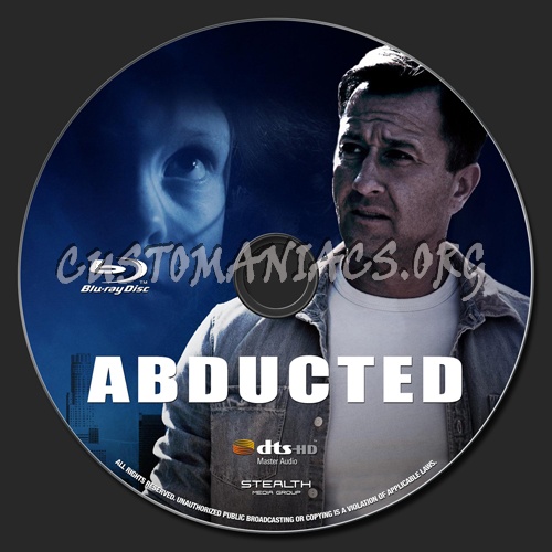 Abducted blu-ray label