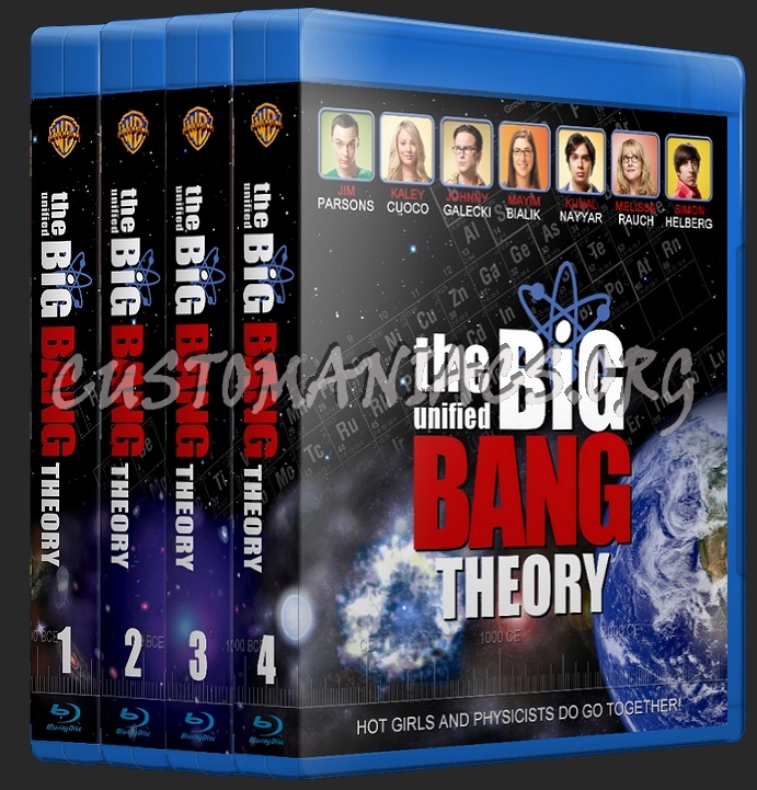 Big Bang Theory Complete blu-ray cover