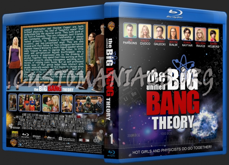 Big Bang Theory Complete blu-ray cover