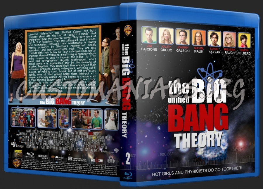 Big Bang Theory Complete blu-ray cover