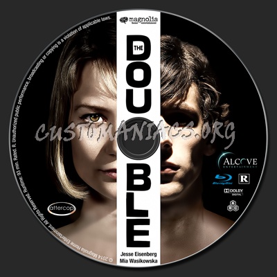 The Double blu-ray label