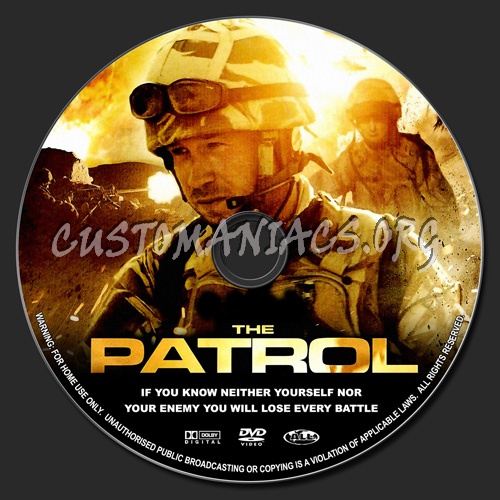 The Patrol dvd label