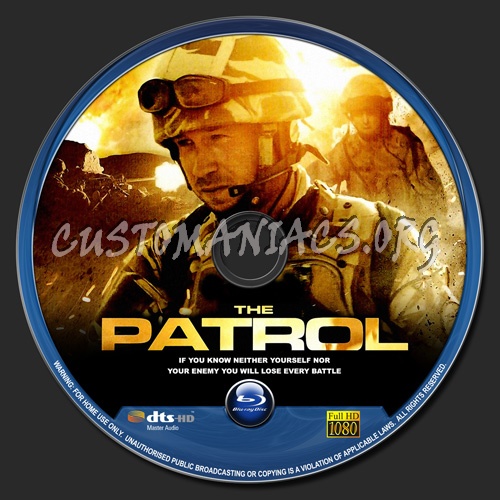 The Patrol blu-ray label