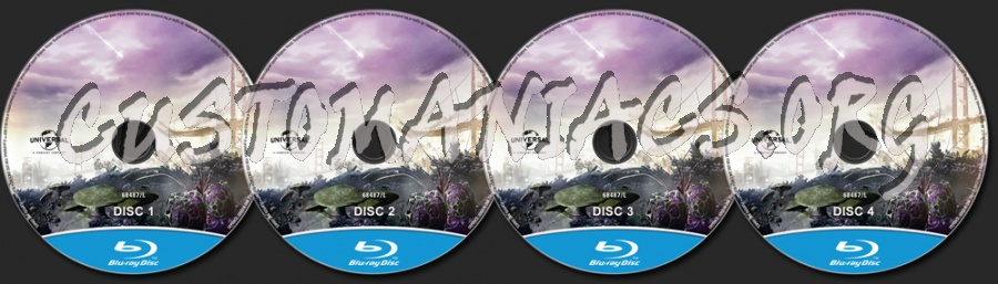 Defiance Season 1 blu-ray label