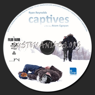 Captives blu-ray label