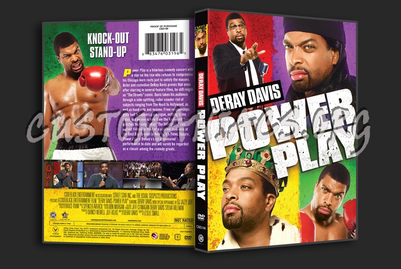 Deray Davies Power Play dvd cover