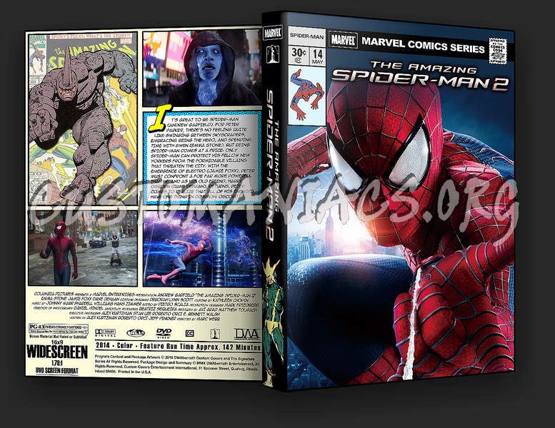 spiderman 2 dvd cover