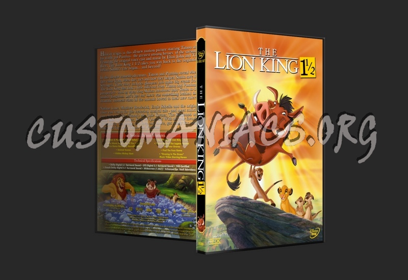 The Lion King 1 (2004) dvd cover