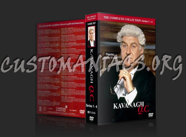 Kavanagh Q.C. - Series 1-4 dvd cover