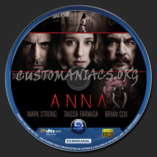 Anna blu-ray label