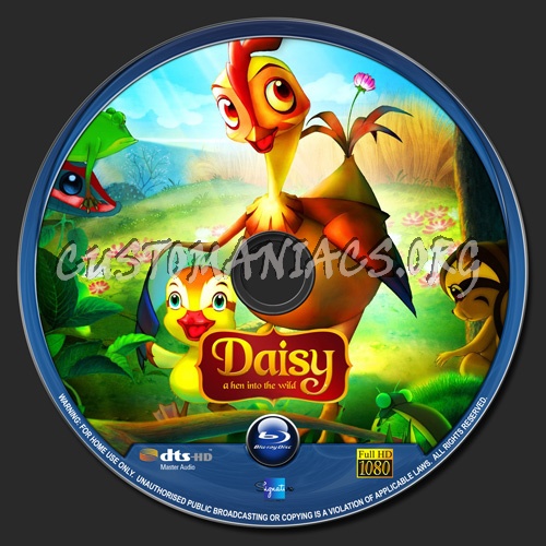 Daisy A Hen Into The Wild blu-ray label