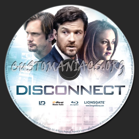 Disconnect blu-ray label