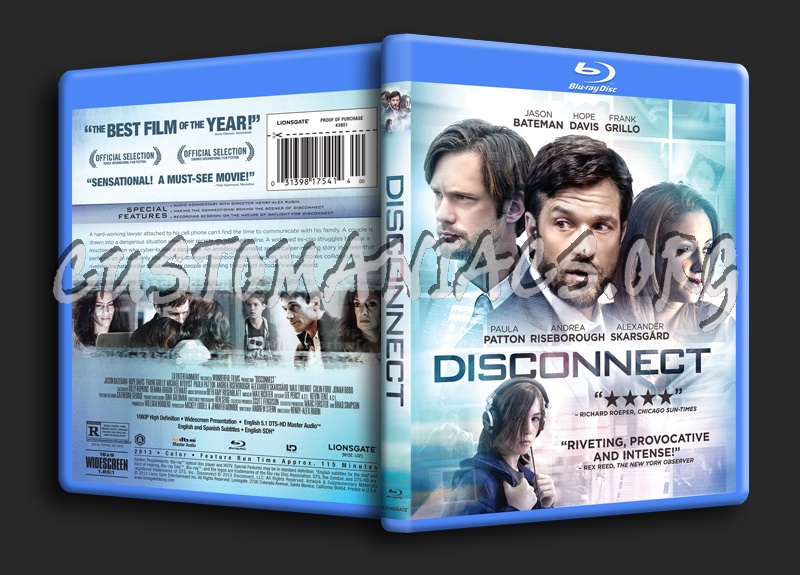 Disconnect blu-ray cover