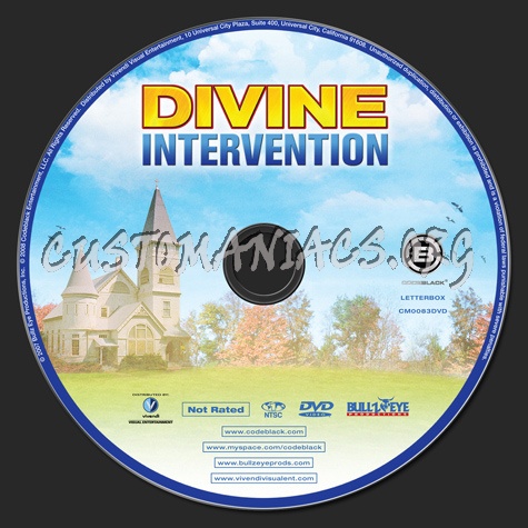 Divine Intervention dvd label