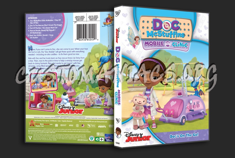 Doc McStuffins Mobile Clinic dvd cover