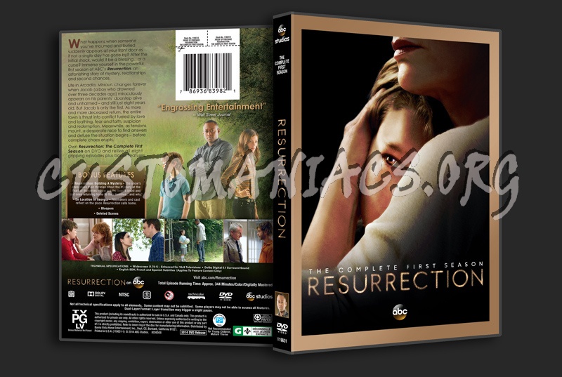 Resurrection Season 1 dvd cover