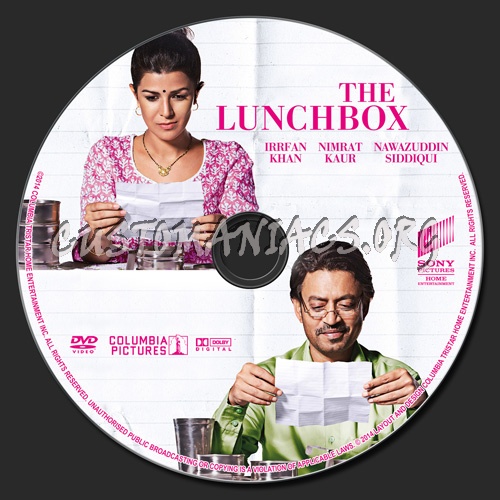 The Lunchbox dvd label