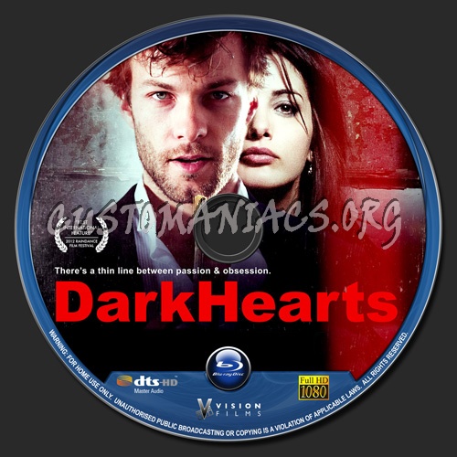 Dark Hearts blu-ray label