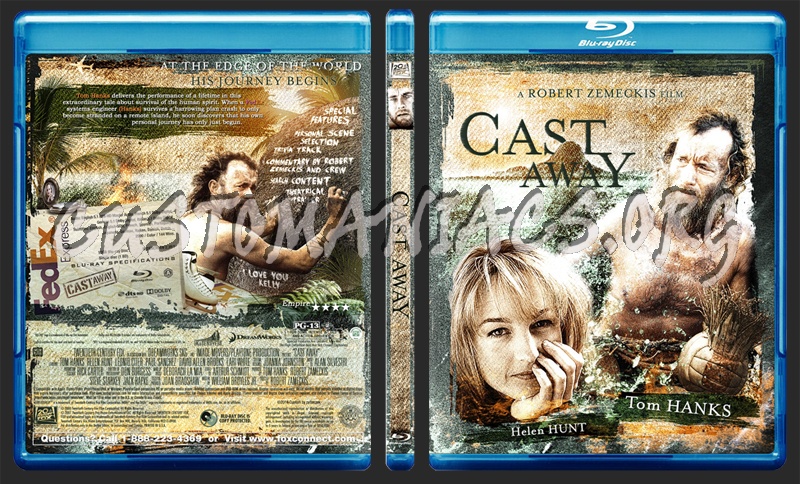 Cast Away blu-ray cover