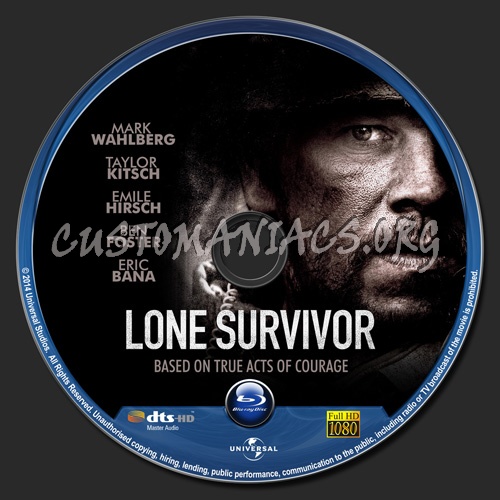 Lone Survivor blu-ray label