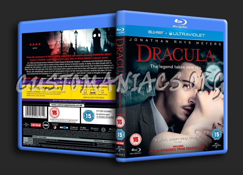 Dracula Season 1 blu-ray cover