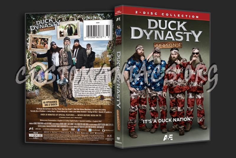 Duck Dynasty Season 4 dvd cover