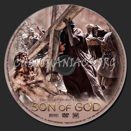 Son Of God dvd label