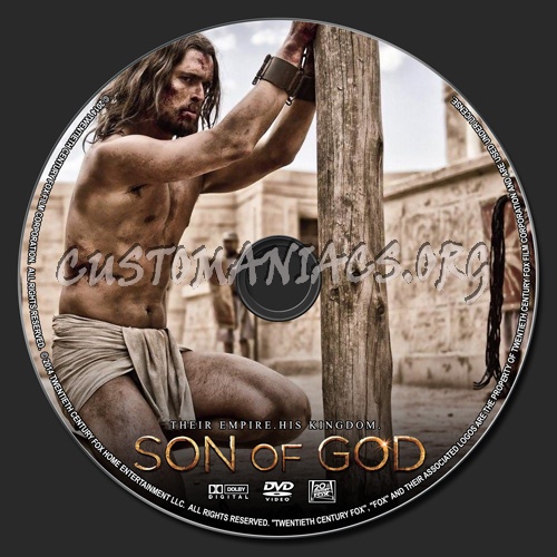 Son Of God dvd label