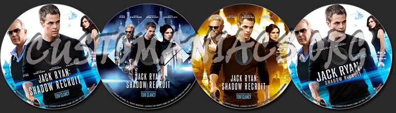 Jack Ryan: Shadow Recruit blu-ray label