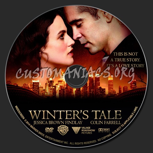 Winter's Tale dvd label