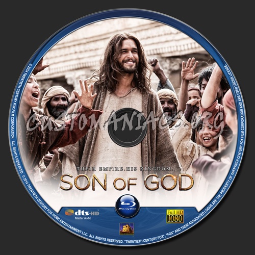 Son Of God blu-ray label