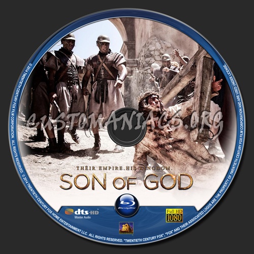 Son Of God blu-ray label