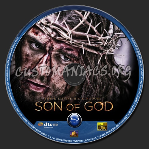 Son Of God blu-ray label